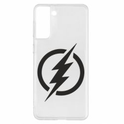 Чехол для Samsung S21+ Superhero logo - PrintSalon