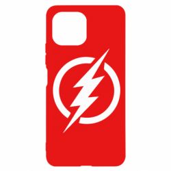 Чехол для Xiaomi Mi11 Lite Superhero logo - PrintSalon