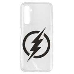 Чехол для Realme 6 Pro Superhero logo - PrintSalon