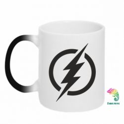 Чашка-хамелеон Superhero logo