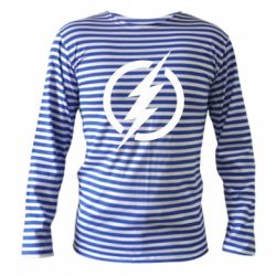 Тельняшка с длинным рукавом Superhero logo - PrintSalon