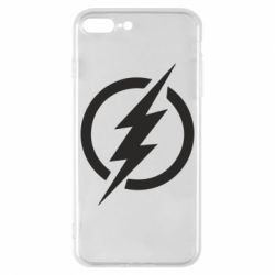 Чехол для iPhone 8 Plus Superhero logo - PrintSalon