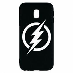 Чехол для Samsung J3 2017 Superhero logo - PrintSalon