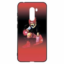 Чохол для Xiaomi Pocophone F1 Superman anime - PrintSalon