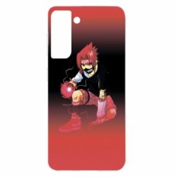 Чохол для Samsung S21 Superman anime - PrintSalon