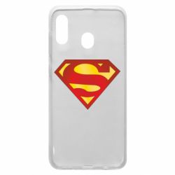 Чехол для Samsung A20 Superman Classic - PrintSalon