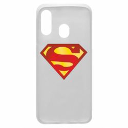 Чехол для Samsung A40 Superman Classic - PrintSalon