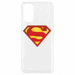 Чехол для Oppo Reno 4 Superman Classic - PrintSalon
