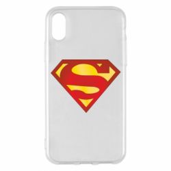 Чехол для iPhone X/Xs Superman Classic - PrintSalon