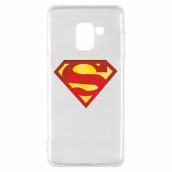 Чехол для Samsung A8 2018 Superman Classic - PrintSalon