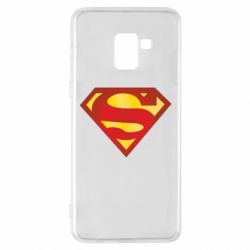 Чехол для Samsung A8+ 2018 Superman Classic - PrintSalon