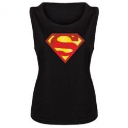 Женская майка Superman Classic - PrintSalon