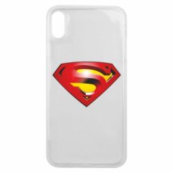 Чехол для iPhone Xs Max Superman Emblem - PrintSalon