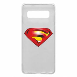 Чехол для Samsung S10 Superman Emblem - PrintSalon
