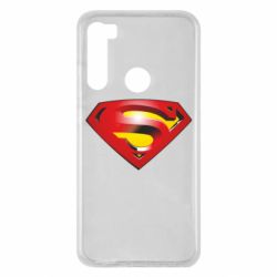Чехол для Xiaomi Redmi Note 8 Superman Emblem - PrintSalon