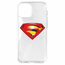 Чехол для iPhone 12 mini Superman Emblem - PrintSalon