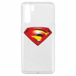 Чехол для Oppo A91/Reno3 Superman Emblem - PrintSalon