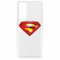 Чехол для Oppo Reno 4 Pro Superman Emblem - PrintSalon