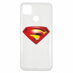 Чехол для Xiaomi Redmi 9c Superman Emblem - PrintSalon
