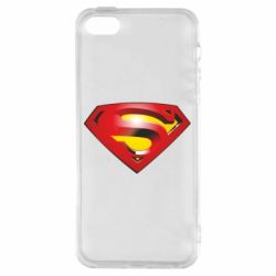 Чехол для iPhone5/5S/SE Superman Emblem - PrintSalon