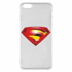 Чехол для iPhone 6 Plus/6S Plus Superman Emblem - PrintSalon