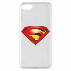 Чехол для iPhone 8 Superman Emblem - PrintSalon
