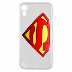 Чохол для iPhone XR Superman Logo - PrintSalon