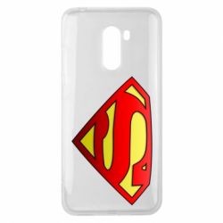 Чохол для Xiaomi Pocophone F1 Superman Logo - PrintSalon