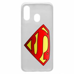 Чохол для Samsung A40 Superman Logo - PrintSalon