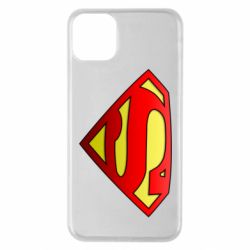 Чохол для iPhone 11 Pro Max Superman Logo - PrintSalon