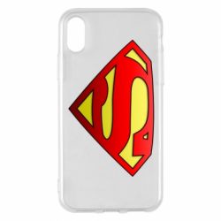 Чохол для iPhone X/Xs Superman Logo - PrintSalon