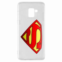 Чехол для Samsung A8+ 2018 Superman Logo