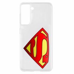 Чехол для Samsung S21 Superman Logo