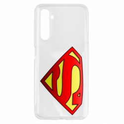Чохол для Realme 6 Superman Logo - PrintSalon