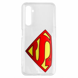 Чохол для Realme 6 Pro Superman Logo - PrintSalon