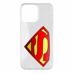 Чохол для iPhone 14 Pro Max Superman Logo - PrintSalon