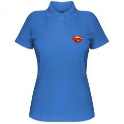 Жіноче поло Superman Logo - PrintSalon