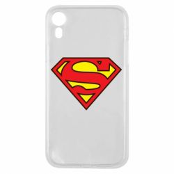 Чехол для iPhone XR Superman Symbol - PrintSalon