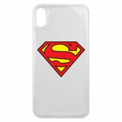Чехол для iPhone Xs Max Superman Symbol - PrintSalon