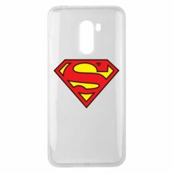 Чехол для Xiaomi Pocophone F1 Superman Symbol - PrintSalon