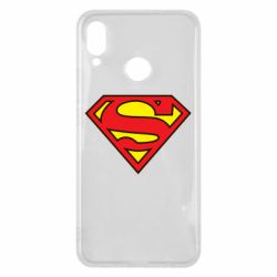 Чехол для Huawei P Smart Plus 2018 Superman Symbol - PrintSalon