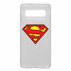 Чехол для Samsung S10 Superman Symbol - PrintSalon