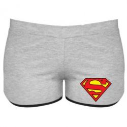Женские шорты Superman Symbol - PrintSalon
