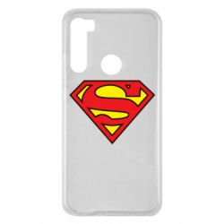 Чехол для Xiaomi Redmi Note 8 Superman Symbol - PrintSalon