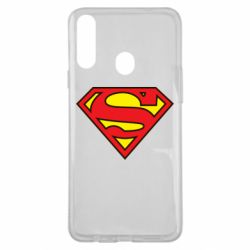Чехол для Samsung A20s Superman Symbol - PrintSalon