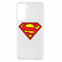 Чехол для Samsung S21 Superman Symbol
