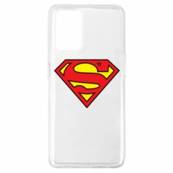 Чехол для Oppo A74 4G Superman Symbol - PrintSalon