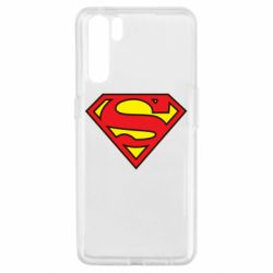 Чехол для Oppo A91/Reno3 Superman Symbol - PrintSalon