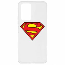 Чехол для Xiaomi Redmi Note 10 Pro Superman Symbol - PrintSalon