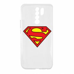 Чехол для Xiaomi Redmi 9 Superman Symbol - PrintSalon